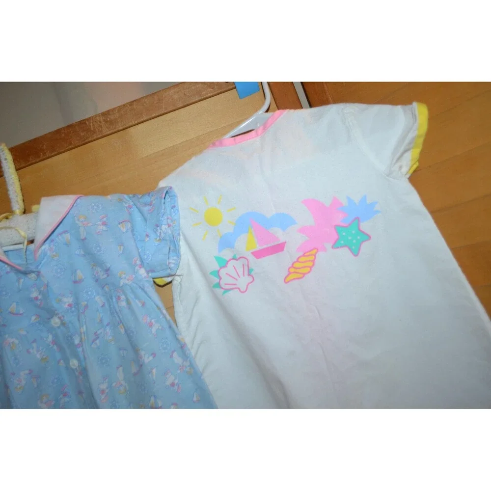 Vintage Baby Girl Loves Sailing Rompers